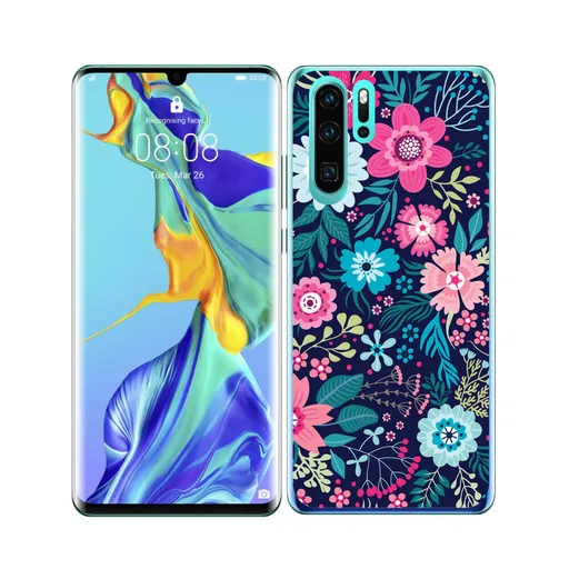 PROTEMIO MY ART Ochranný obal Huawei P30 Pro FLORA (038)