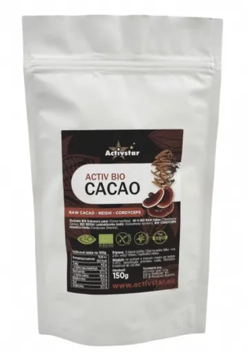 Activ Bio Cacao - reishi + cordyceps - 150g