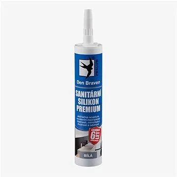 Den Braven Sanitárny silikón 280 ml biely PREMIUM (30212PM)