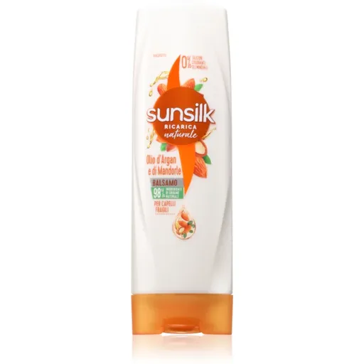 Sunsilk Argan & Almond Oil kondicionér pre lámavé a namáhané vlasy 200 ml