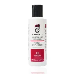 Slick Gorilla Semi-Permanent Hair Colour semi-permanentná farba na vlasy RED červená 100 ml