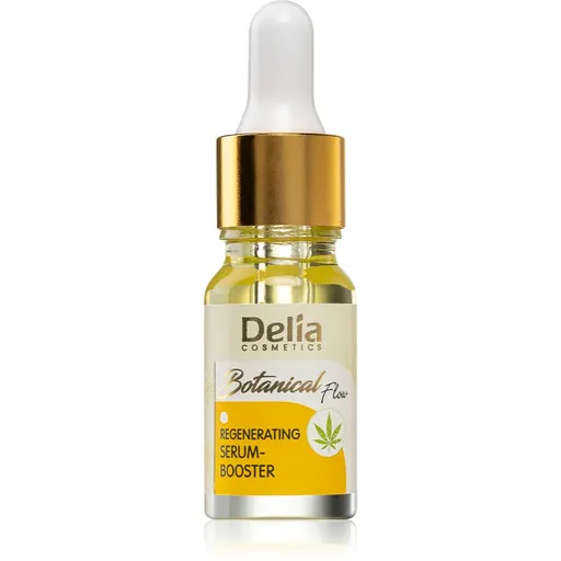 Delia Cosmetics Botanical Flow Hemp Oil regeneračné sérum pre suchú až citlivú pleť 10 ml