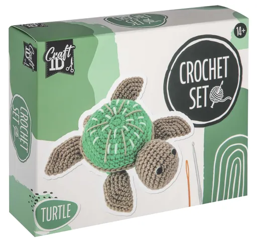 RMS Kreativní sada na háčkování 16cm želva