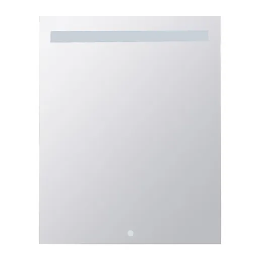 Zrkadlo Bemeta s osvětlením a dotykovým senzoremvo farebnom provedení hliník/sklo 101201107