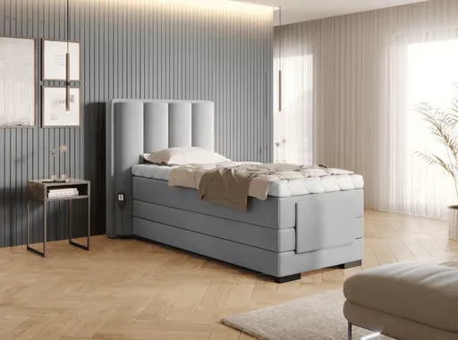 ArtElta Manželská posteľ VEROS Boxspring | elektrická polohovateľná 90 x 200 cm Farba: Sola 04