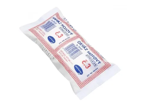 OBVÄZ HOTOVY ECONOMY sterilný, veľ. 4, 1ks