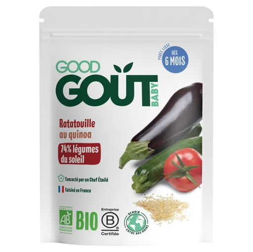 GOOD GOUT Ratatouille s quinou BIO 190 g