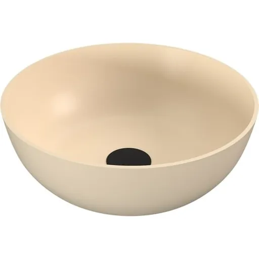 Polysan Banera umývadlo na dosku 39x39 cm béžová mat bez prepadu 14337.81