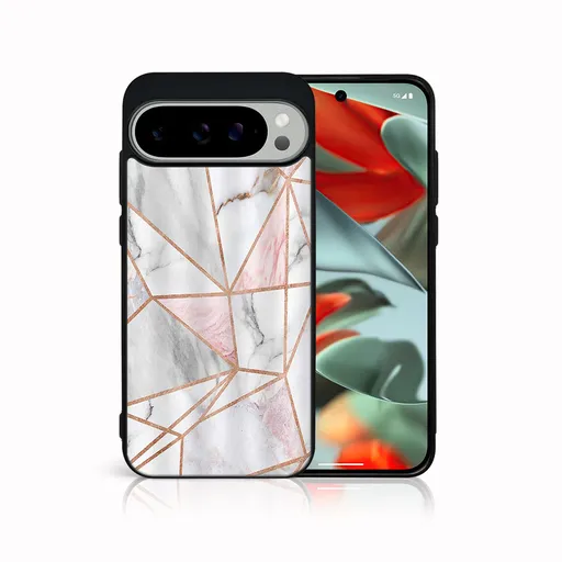 MY ART Ochranný kryt pre Google Pixel 9 Pro XL PINK MARBLE (143)