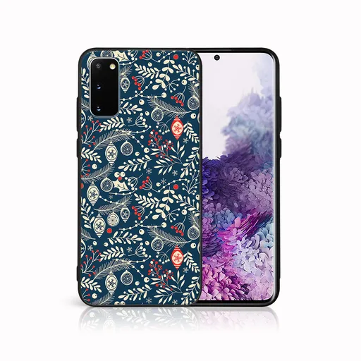 MY ART Kryt s vianočným dizajnom Samsung Galaxy S20 MISTLETOE (070)