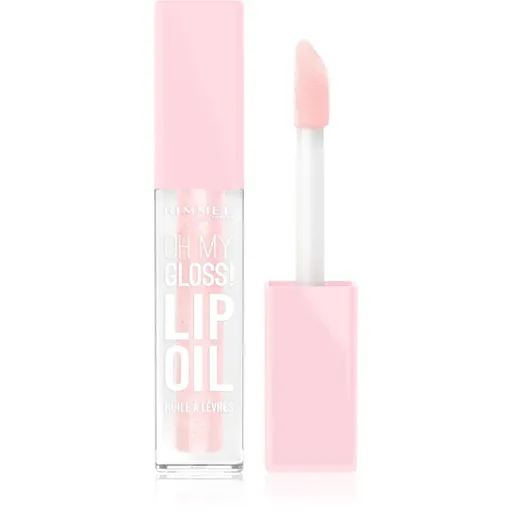Rimmel Oh My Gloss! Lip Oil olej na pery s hydratačným účinkom odtieň 005 Pink Sugar 4.5 ml