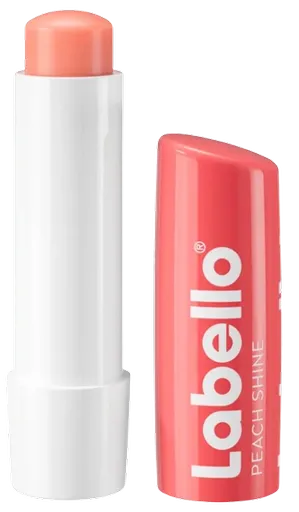 LABELLO PEACH SHINE - Balzam na pery s vôňou broskyne 4,8 g