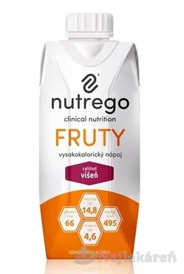 Nutrego Fruty s príchuťou višňa 330 ml