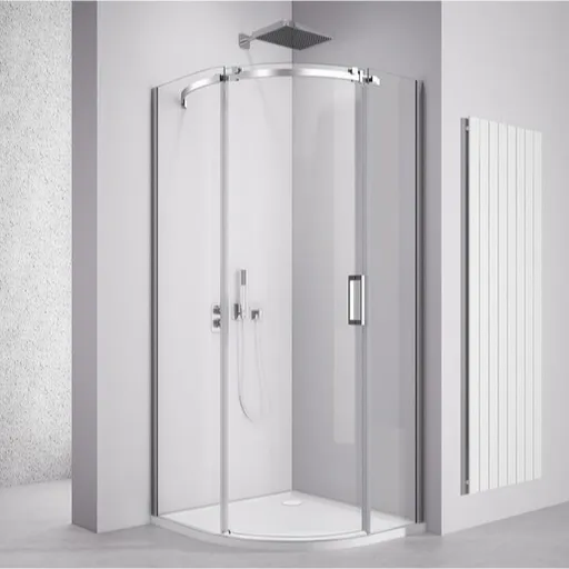 Polysan Thron Line sprchový kút štvrťkruh 90x90 cm TL2690-5002