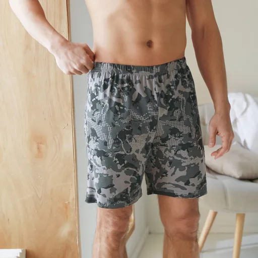 Pyžamové šortky s potlačou