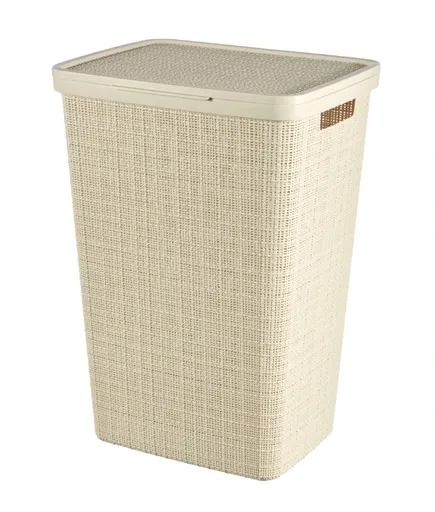 CURVER Kôš na špinavú bielizeň JUTE 58L | béžová