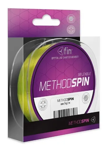 Fin vlasec method spin fluo žltá 5000 m-priemer 0,28 mm / nosnosť 14,3 lb