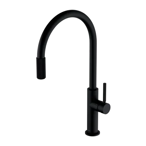 OMNIRES OMNIRES - Drezová batéria (kompatibilná s akýmkoľvek systémom filtrácie vody), čierna mat SW9057BL