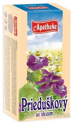 APOTHEKE ČAJ PRIEDUŠKOVÝ SO SLEZOM, 20x2g