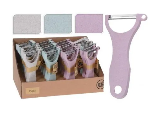 MAKRO - Škrabka Y RICE eko 14cm rôzne farby