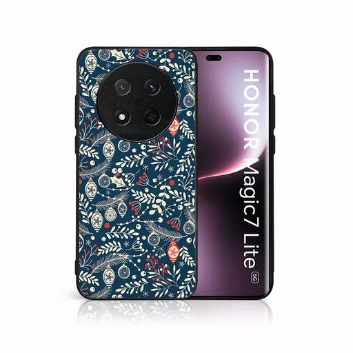 MY ART Kryt s vianočným dizajnom Honor Magic7 Lite 5G MISTLETOE (070)