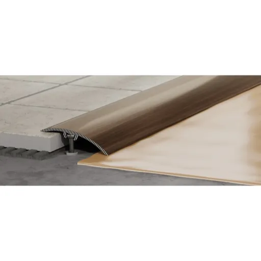 Lišta prechodová Havos, hliník, dĺžka 90 cm, výška hrany 8 mm, LP3O90