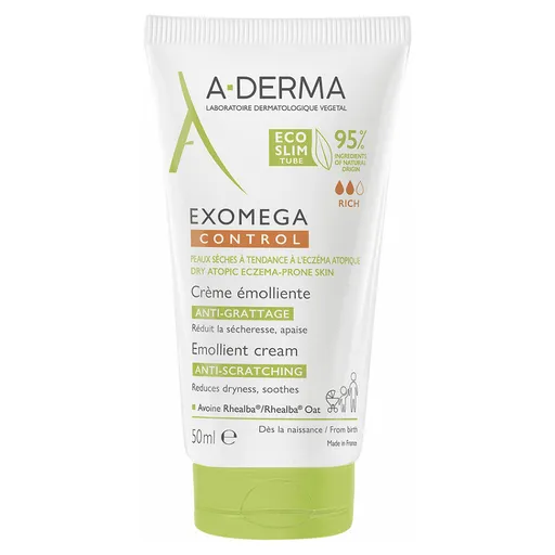 A-DERMA Exomega Control Emolienčný krém 50 ml