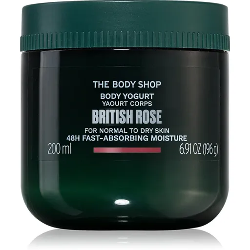 The Body Shop British Rose Body Yogurt telový jogurt 200 ml