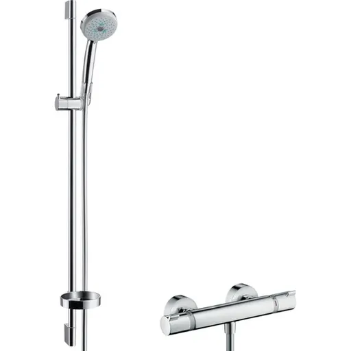 Sprchová batéria Hansgrohe Croma 100 so sprchovacím setom 150 mm chróm 27085000