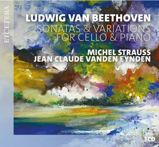Michel Strauss & Jean Hubeau, BEETHOVEN: SONATAS & VARIATIONS FOR CELLO & PIANO, CD