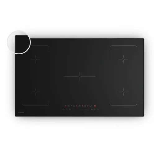 Klarstein Velaire indukčná varná doska, elegantná, minimalistická, výkonná, 5 varných zón, 7200 W, 90 cm