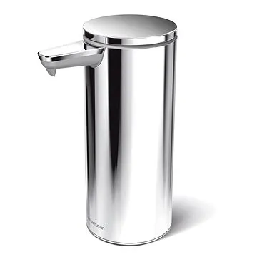 Simplehuman bezdotykový dávkovač mydla s variabilným dávkovaním – 266 ml, nerez oceľ, dobíjací (ST1044)