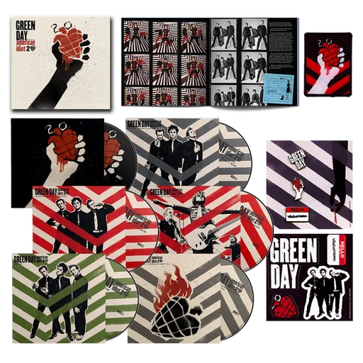Green Day, Green Day American Idiot 6 CD BLU-RAY, CD