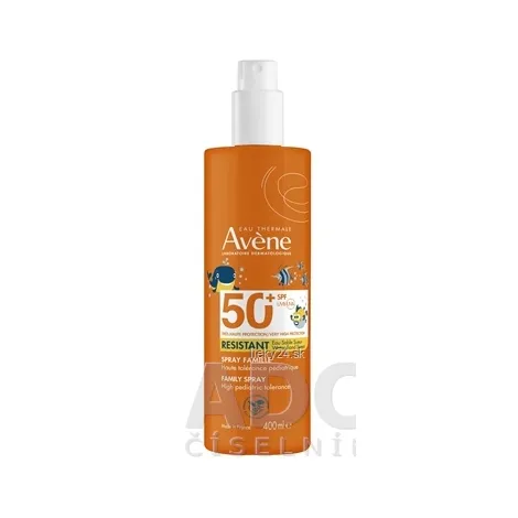 AVENE RESISTANT SPREJ pre celú rodinu SPF 50+