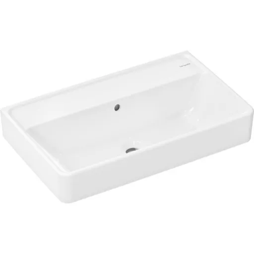 Hansgrohe Xanuia Q umývadlo 65x39 cm bez otvoru pre batériu, s prepadom 61129450
