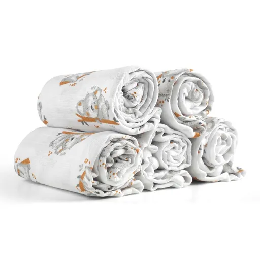 Polášek Látkové plienky 5 kusov: Koaly