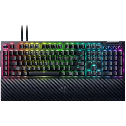 RAZER BlackWidow V4 Pro/Drôtová USB/US layout/Čierna