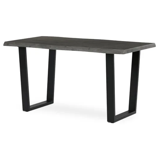 Jedálenský stôl 140 x 80 cm, sivý dub
