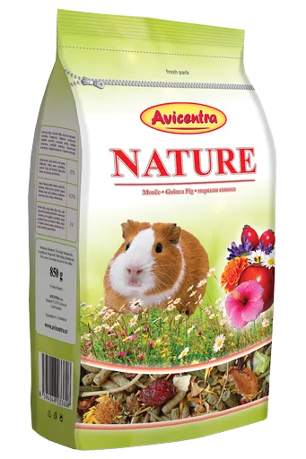 AVICENTRA Morča NATURE krmivo pre morčatá 850g