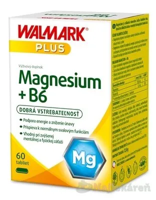 Walmark Magnesium Lactici + B6 100 tabliet