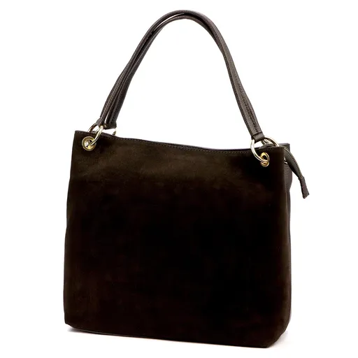 Dámska kožená kabelka cez plece – stredný formát Luka