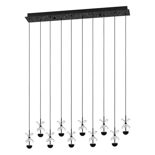 LED závesné osvetlenie Eglo PIANOPOLI 2 čierna 390278