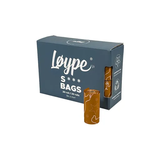 LØYPE Vrecká na psie exkrementy star bags 20 roliek