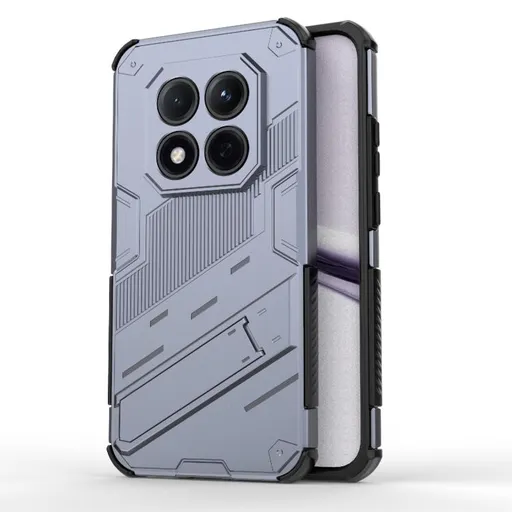 BIB Ochranný obal so stojanom pre Xiaomi Redmi Note 15 Pro 5G šedý