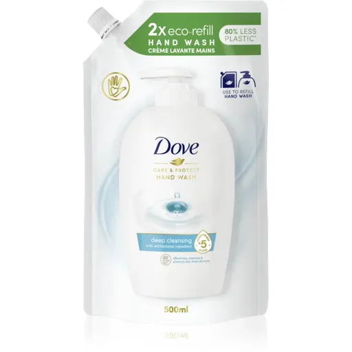 Dove Care & Protect tekuté mydlo náhradná náplň 500 ml
