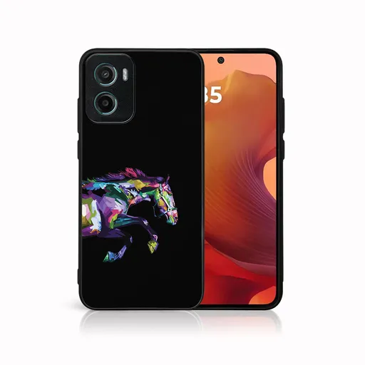 MY ART Ochranný kryt pre Motorola Moto G05 / Moto E15 HORSE (249)
