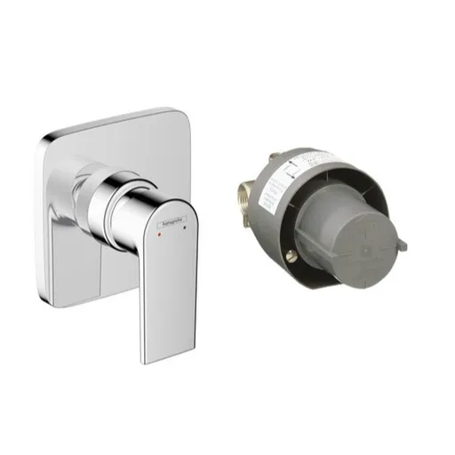 Hansgrohe Vernis Shape sprchová batéria vrátane podomietkového telesa chróm 71662000