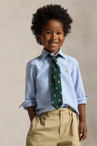 Detská bavlnená košeľa Polo Ralph Lauren