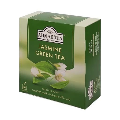 AHMAD TEA Jasmin green tea zelený čaj 100 vrecúšok