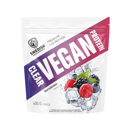 Clear Vegan Protein - Swedish Supplements 400 g Berrylicious